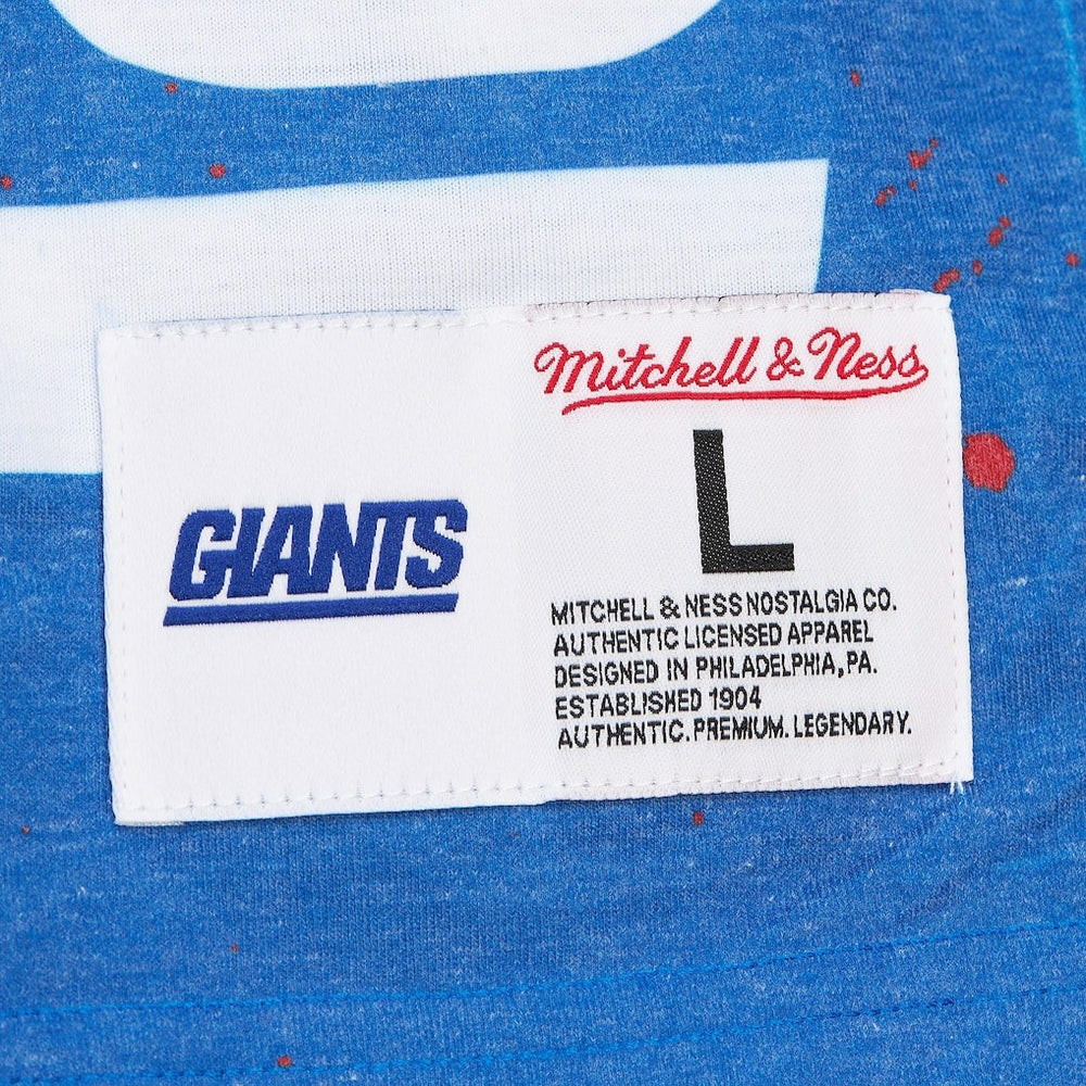 New York Giants Team Burst Vintage Logo T-Shirt - White T-shirts