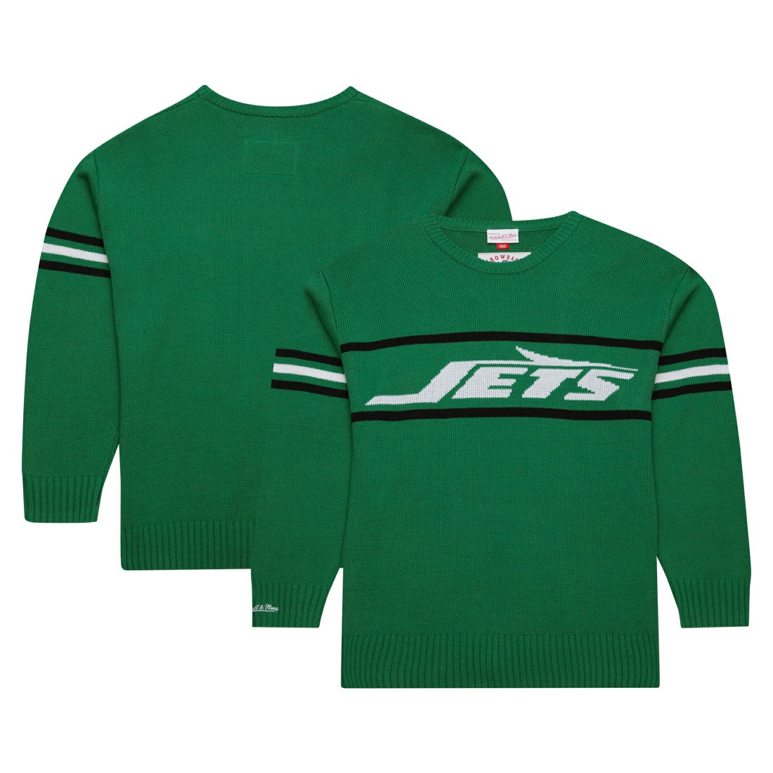 New York Jets Throwback 1984 Pullover Sweater - Green Pullover