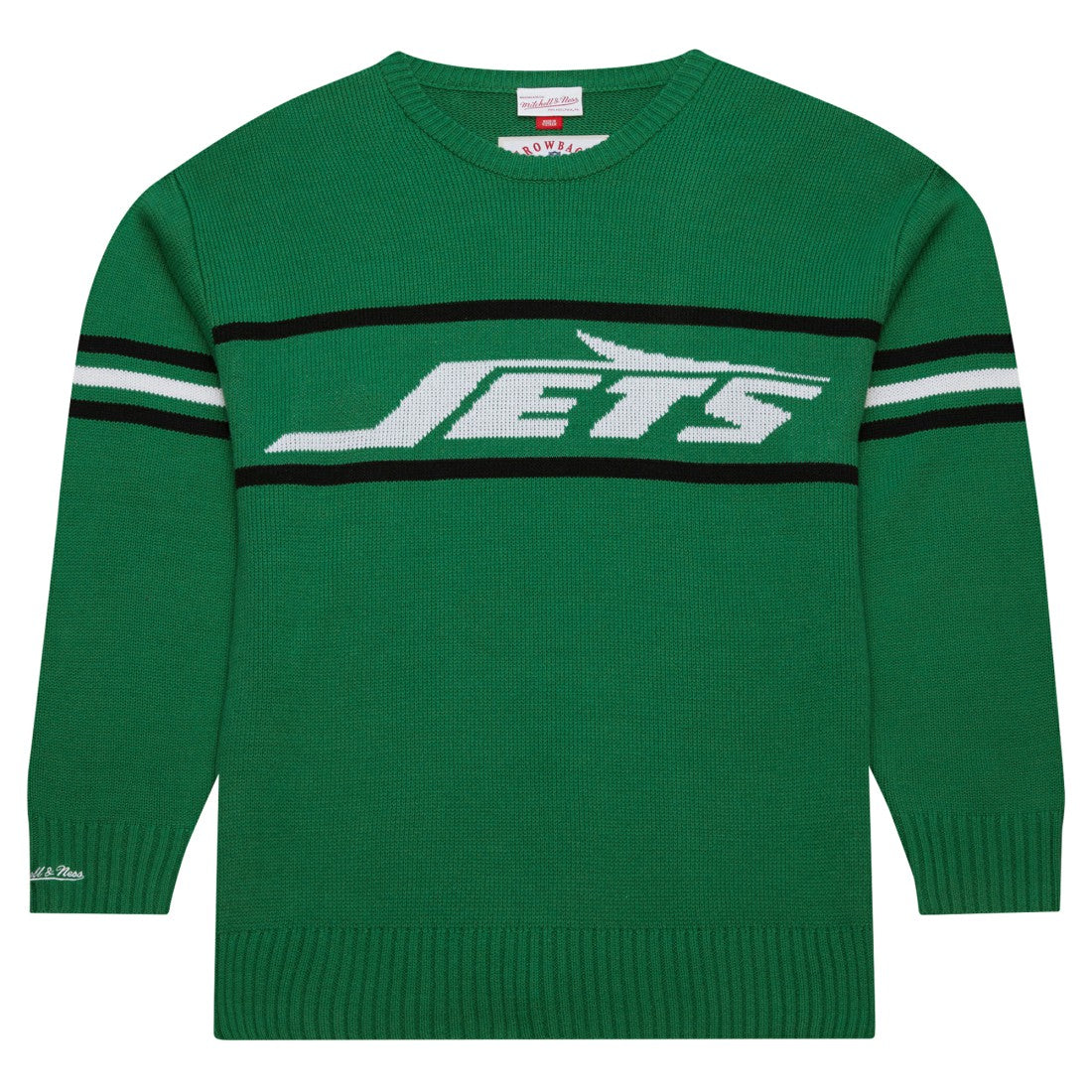 New York Jets Throwback 1984 Pullover Sweater - Green Pullover