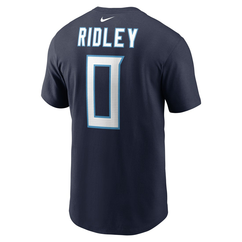 Calvin Ridley Tennessee Titans Player Name & Number T-Shirt - Navy T-shirts