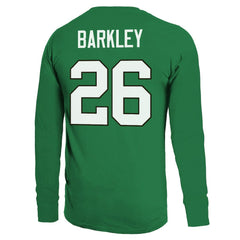 Saquon Barkley Philadelphia Eagles Majestic Threads Name & Number Long Sleeve T-Shirt - Kelly Green T-shirts