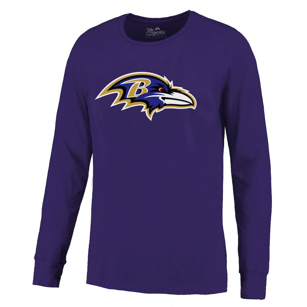 Derrick Henry Baltimore Ravens Majestic Threads Name & Number Long Sleeve T-Shirt - Purple T-shirts