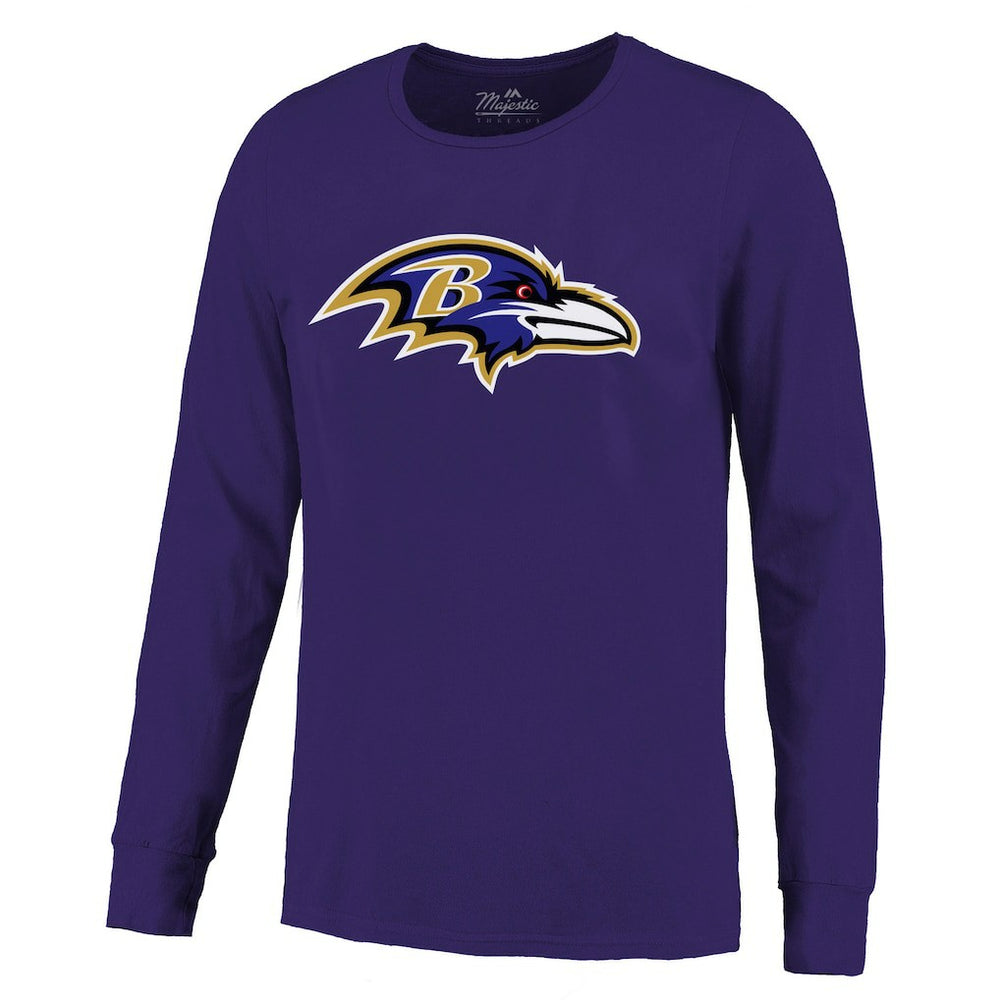 Derrick Henry Baltimore Ravens Majestic Threads Name & Number Long Sleeve T-Shirt - Purple T-shirts