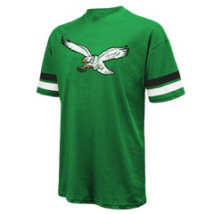 Saquon Barkley Philadelphia Eagles Majestic Threads Name & Number Oversized T-Shirt - Kelly Green T-shirts