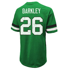 Saquon Barkley Philadelphia Eagles Majestic Threads Name & Number Oversized T-Shirt - Kelly Green T-shirts