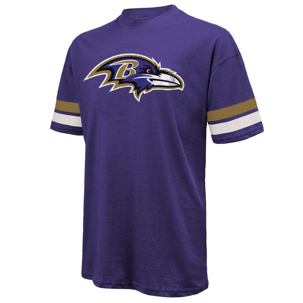 Derrick Henry Baltimore Ravens Majestic Threads Name & Number Oversized T-Shirt - Purple T-shirts