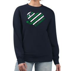 Vancouver Canucks G-III 4Her by Carl Banks Women's Heart Graphic Pullover Sweatshirt - Navy | US 201411339