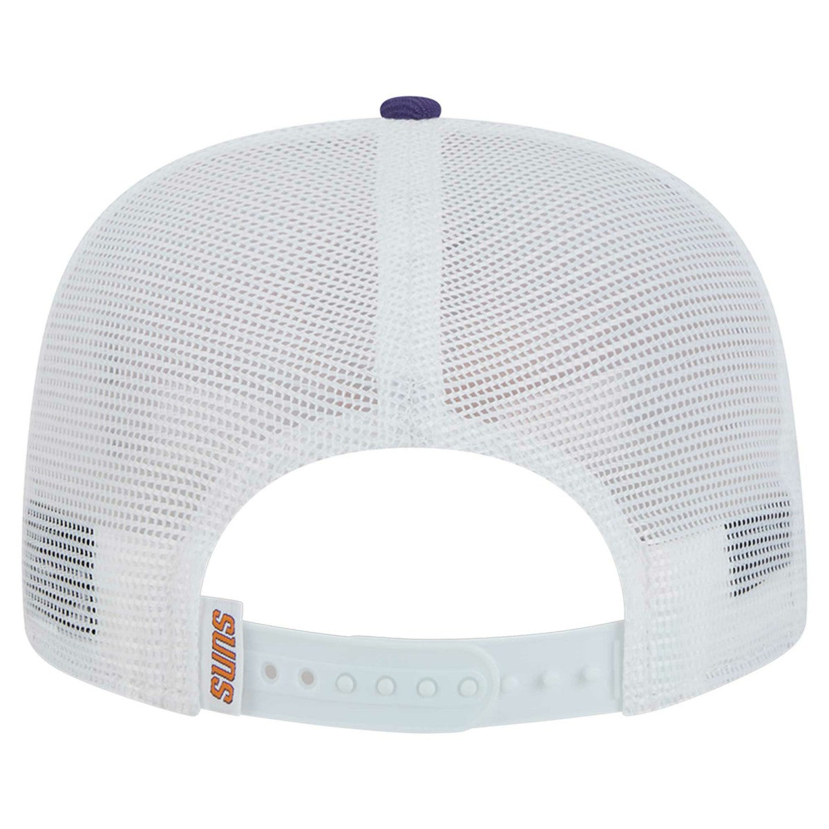 Phoenix Suns Dip-Dye 9FIFTY A-Frame Trucker Snapback Hat White/Purple - New Era