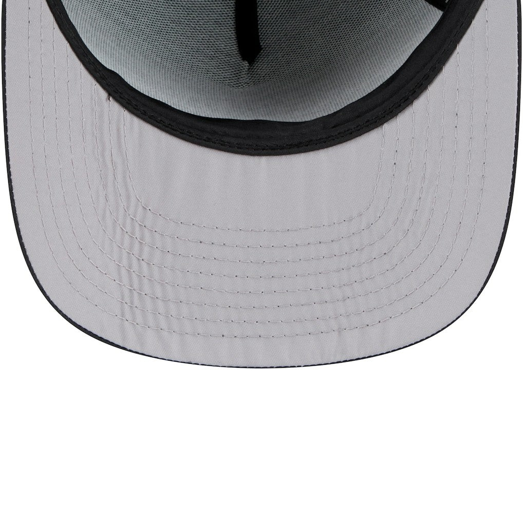 Philadelphia 76ers Vented 9FIFTY A-Frame Snapback Hat Black - New Era