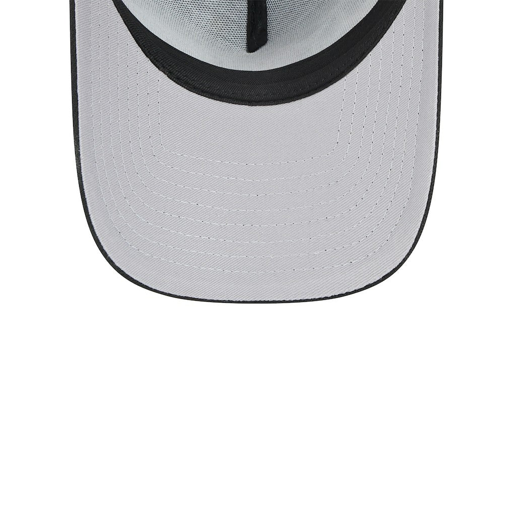 Jacksonville Jaguars New Era Women's Peace & Love Trucker 9FORTY Adjustable Hat - Black Hats
