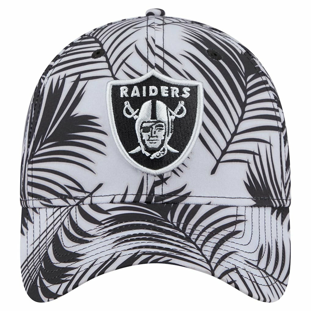 Las Vegas Raiders New Era Palms 39THIRTY Flex Hat - Gray Hats
