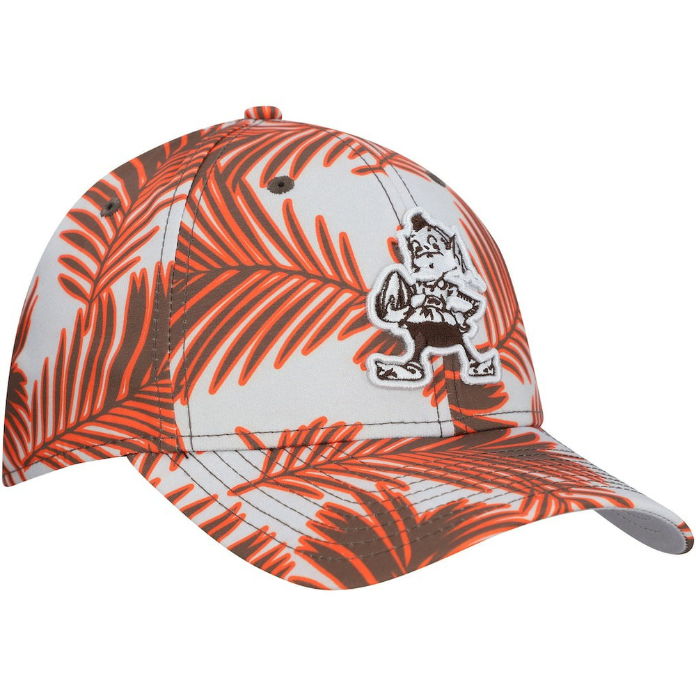 Cleveland Browns New Era Palms 39THIRTY Flex Hat - Gray Hats
