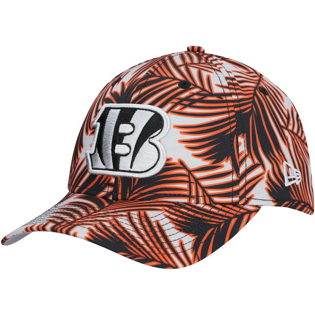 Cincinnati Bengals New Era Palms 39THIRTY Flex Hat - Gray Hats
