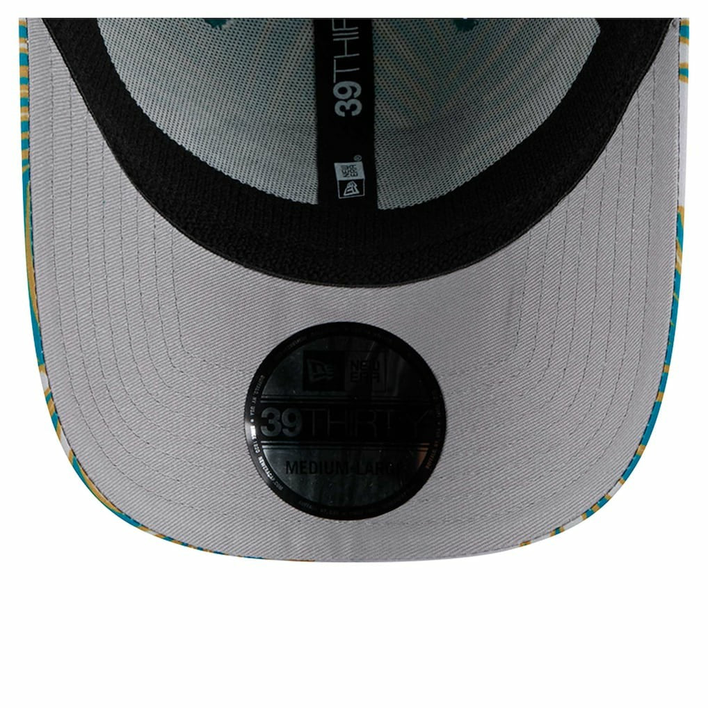 Jacksonville Jaguars New Era Palms 39THIRTY Flex Hat - Gray Hats