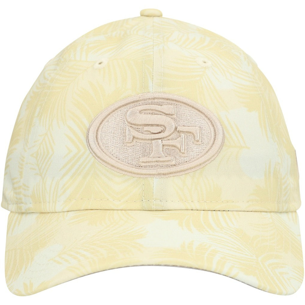 San Francisco 49ers New Era Women's Frond 9TWENTY Adjustable Hat - Cream Hats
