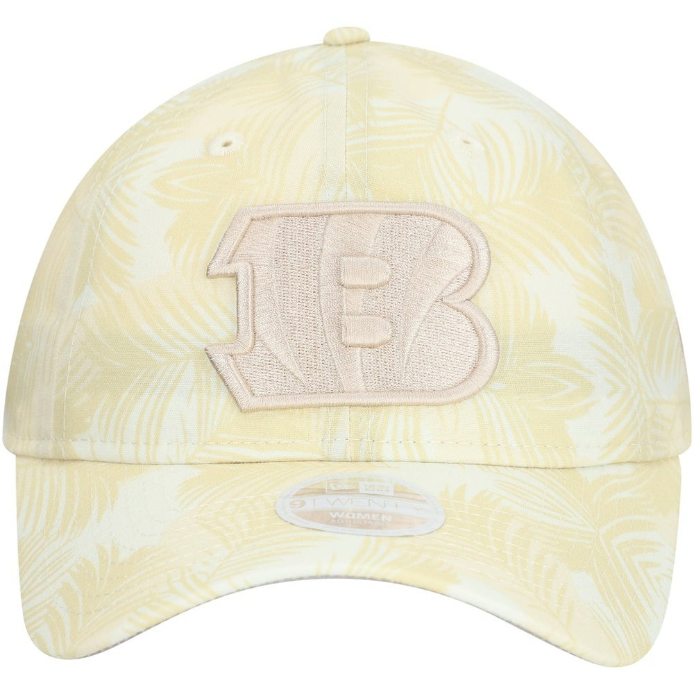 Cincinnati Bengals New Era Women's Frond 9TWENTY Adjustable Hat - Cream Hats