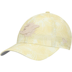 Miami Dolphins New Era Women's Frond 9TWENTY Adjustable Hat - Cream Hats