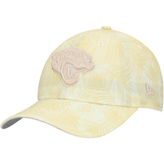 Jacksonville Jaguars New Era Women's Frond 9TWENTY Adjustable Hat - Cream Hats