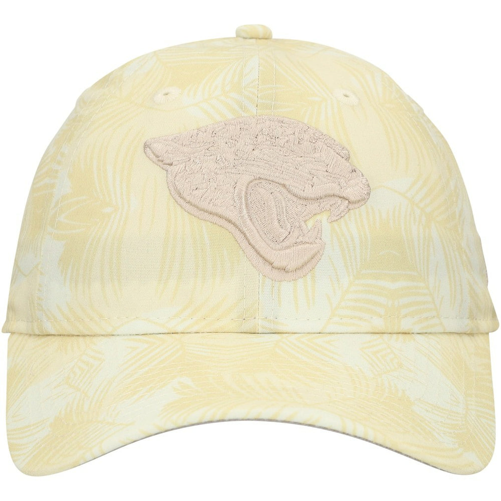 Jacksonville Jaguars New Era Women's Frond 9TWENTY Adjustable Hat - Cream Hats
