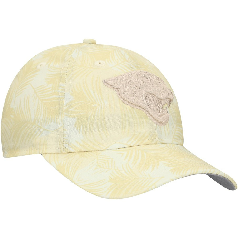 Jacksonville Jaguars New Era Women's Frond 9TWENTY Adjustable Hat - Cream Hats