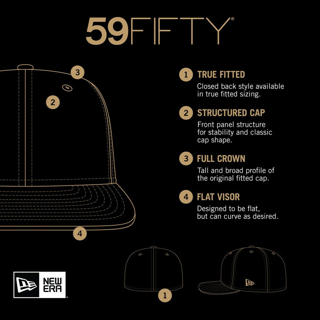 Jacksonville Jaguars New Era Checkered 59FIFTY Fitted Hat - Teal Hats