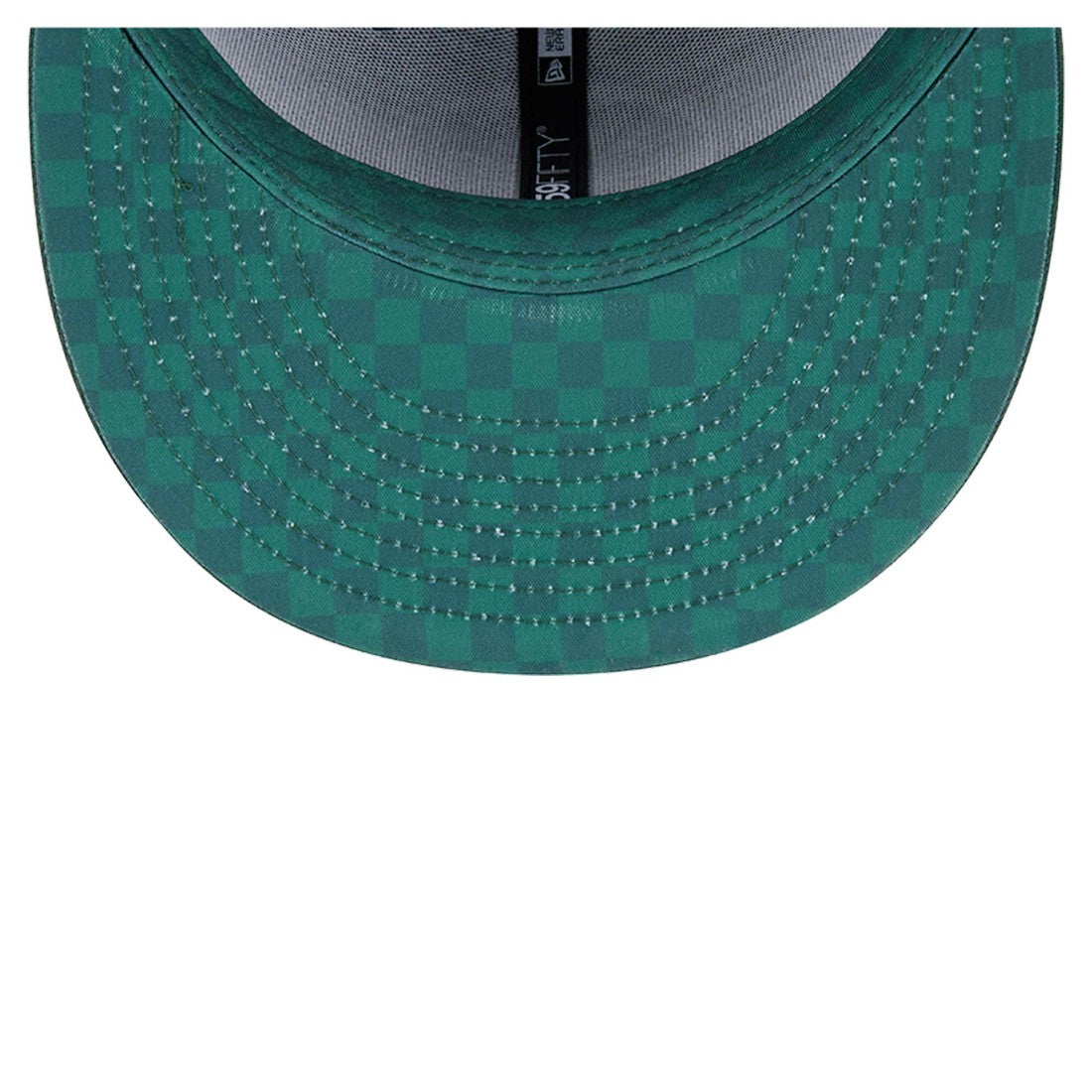 Green Bay Packers New Era Checkered 59FIFTY Fitted Hat - Green Hats