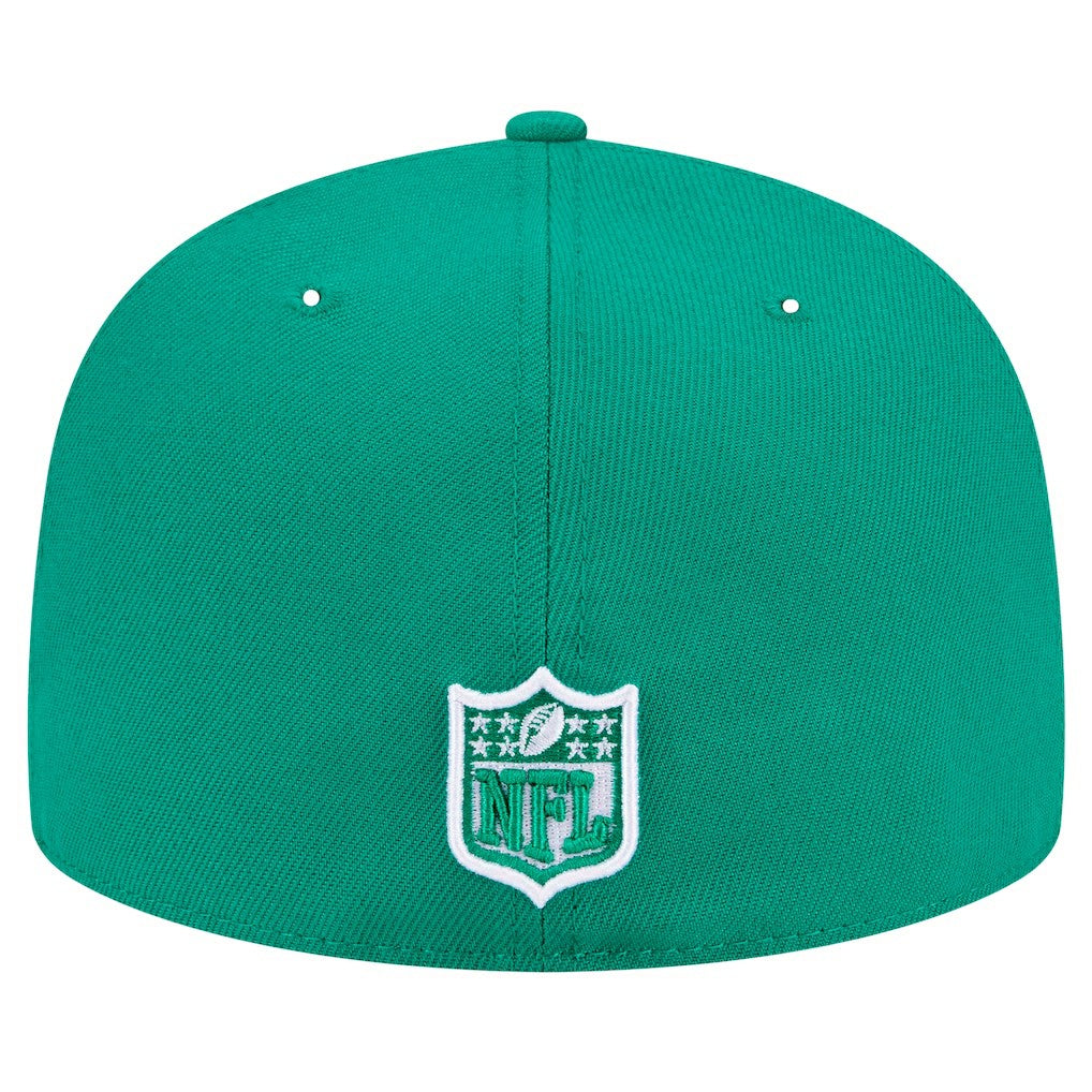 Philadelphia Eagles New Era Checkered 59FIFTY Fitted Hat - Kelly Green Hats
