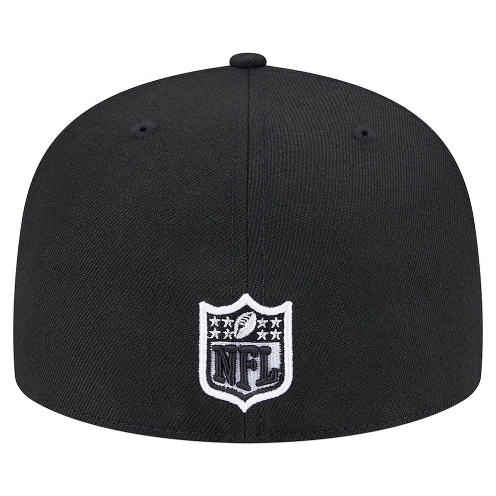 New Orleans Saints New Era Checkered 59FIFTY Fitted Hat - Black Hats