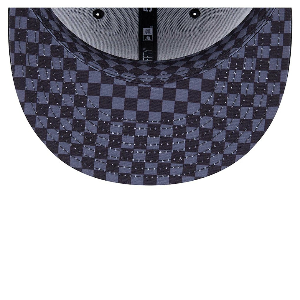 New Orleans Saints New Era Checkered 59FIFTY Fitted Hat - Black Hats