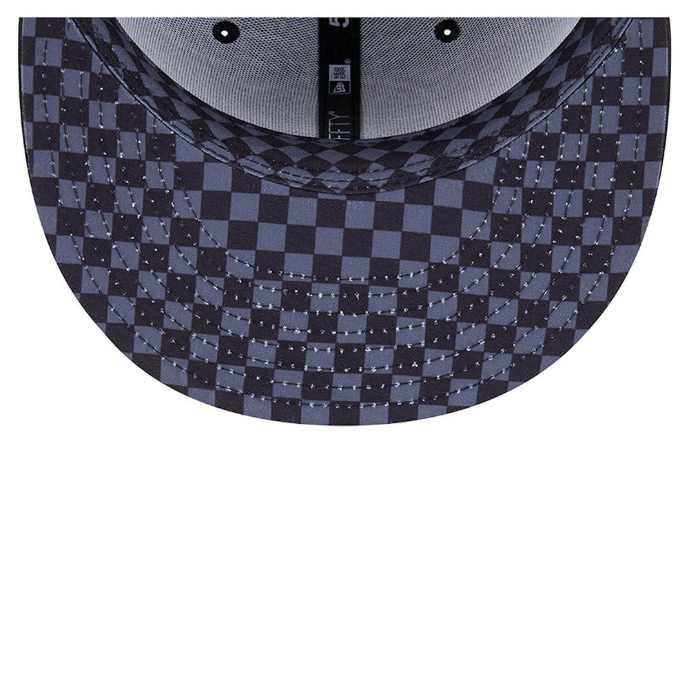 New Orleans Saints New Era Checkered 59FIFTY Fitted Hat - Black Hats