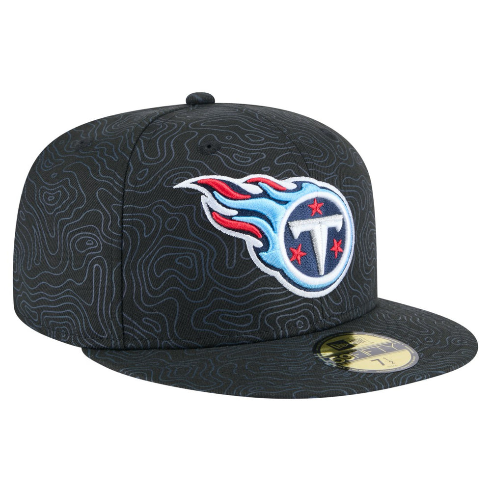 Tennessee Titans New Era Geo 59FIFTY Fitted Hat - Black Hats