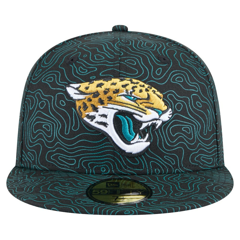 Jacksonville Jaguars New Era Geo 59FIFTY Fitted Hat - Black Hats