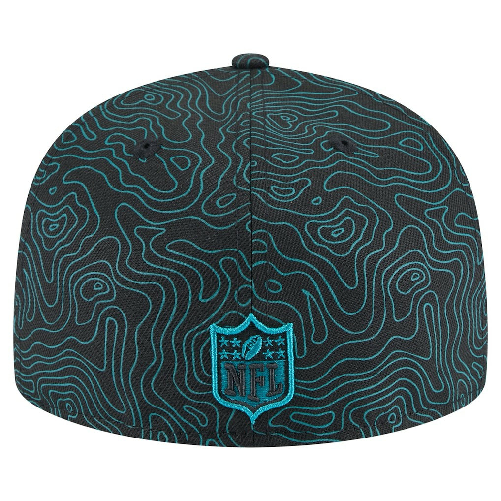 Jacksonville Jaguars New Era Geo 59FIFTY Fitted Hat - Black Hats