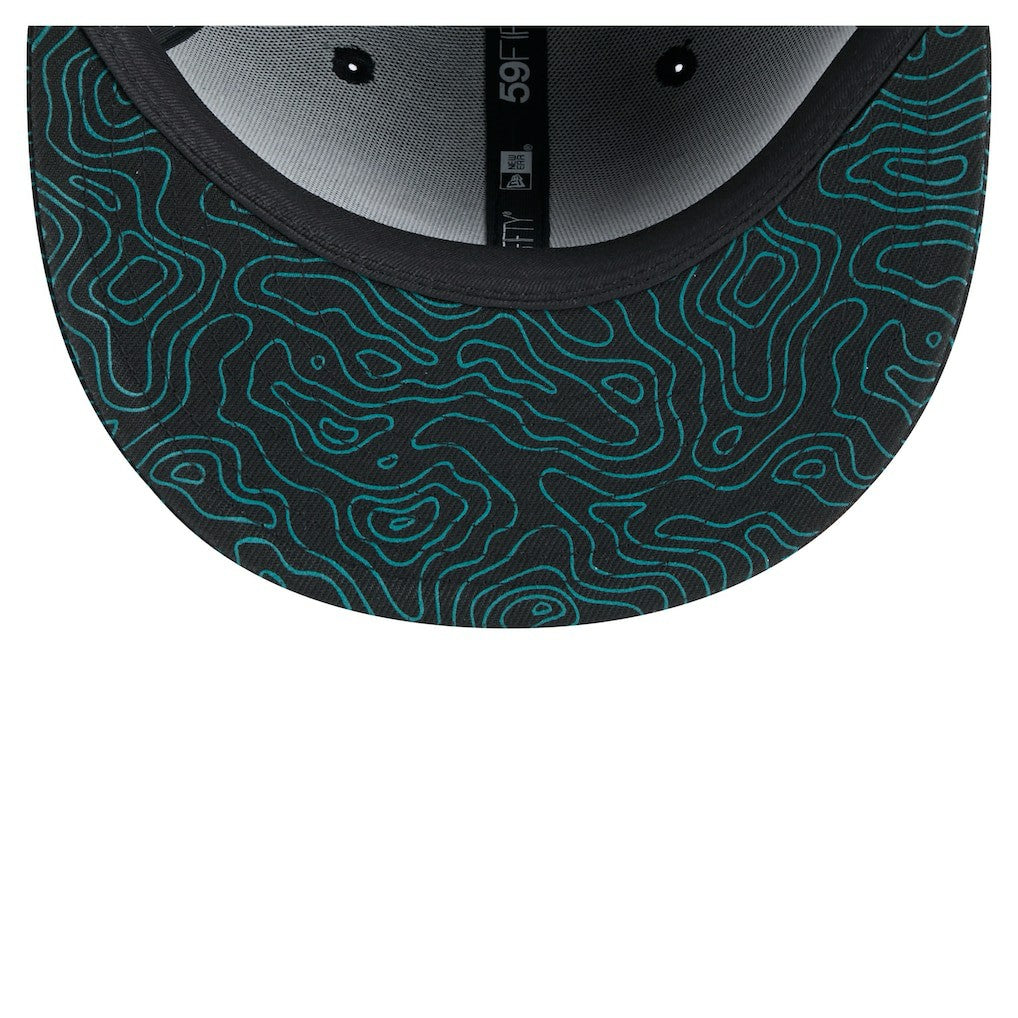 Jacksonville Jaguars New Era Geo 59FIFTY Fitted Hat - Black Hats