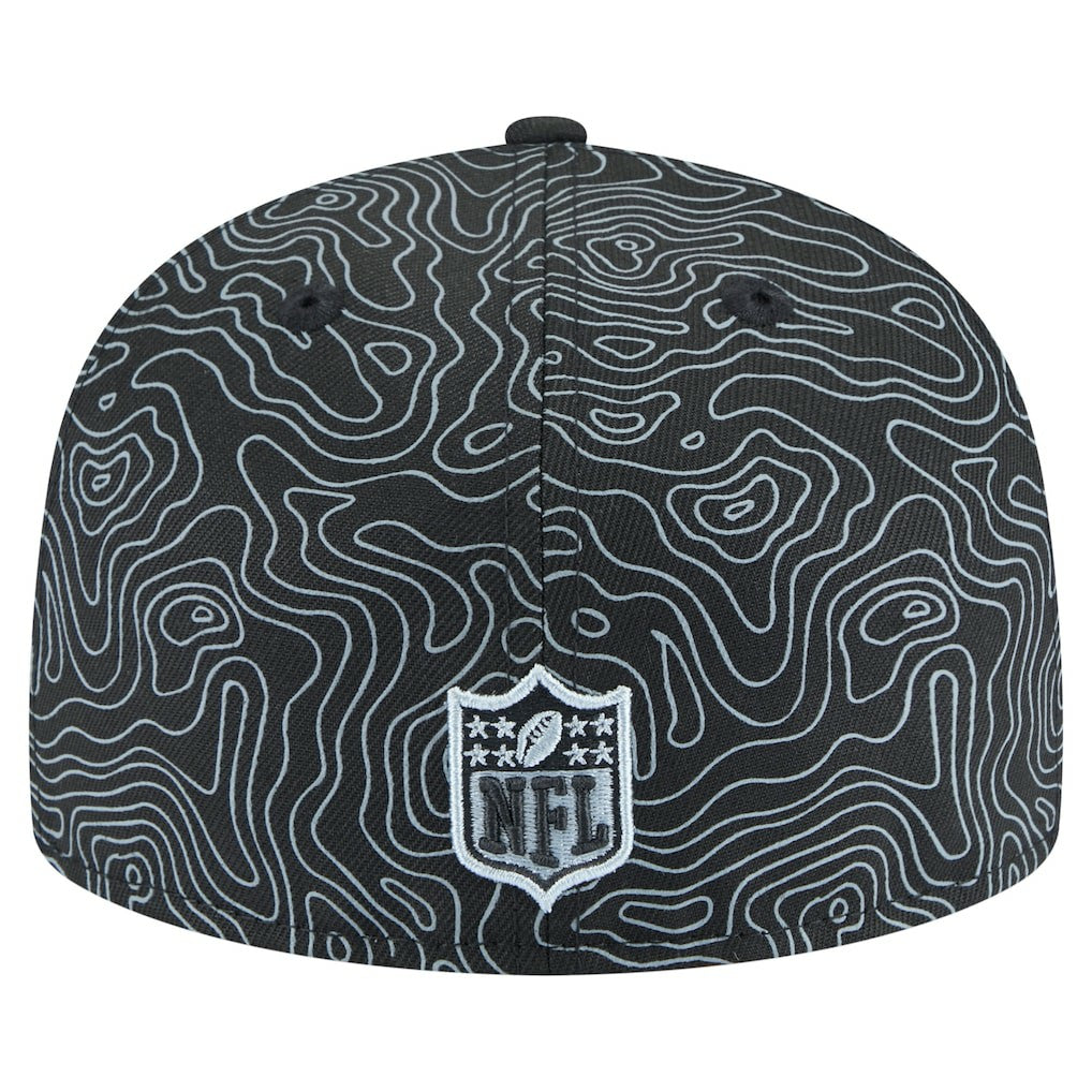 Las Vegas Raiders New Era Geo 59FIFTY Fitted Hat - Black Hats