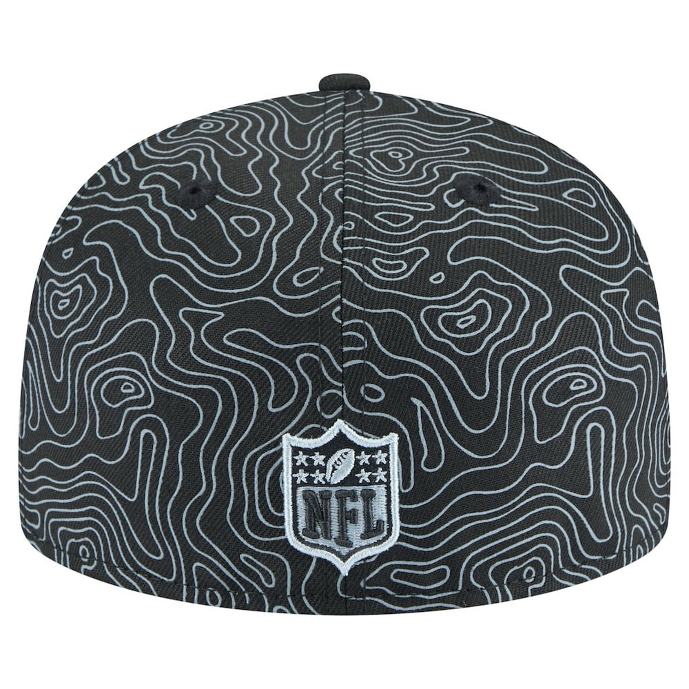 Las Vegas Raiders New Era Geo 59FIFTY Fitted Hat - Black Hats