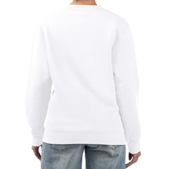 Detroit Lions G-III 4Her by Carl Banks Women's Heart Graphic Fleece Pullover Sweatshirt - White Pullover