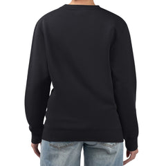 Detroit Lions G-III 4Her by Carl Banks Women's Heart Graphic Fleece Pullover Sweatshirt - Black Pullover