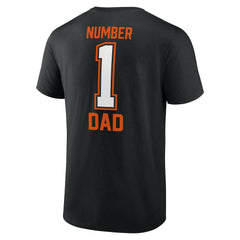 Cincinnati Bengals Father's Day #1 Dad T-Shirt - Black T-shirts