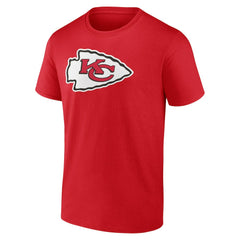Kansas City Chiefs Father's Day #1 Dad T-Shirt - Red T-shirts
