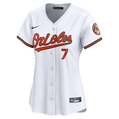 Jackson Holliday Baltimore Orioles Nike Women's Home Limited Player Jersey - White Jerseys