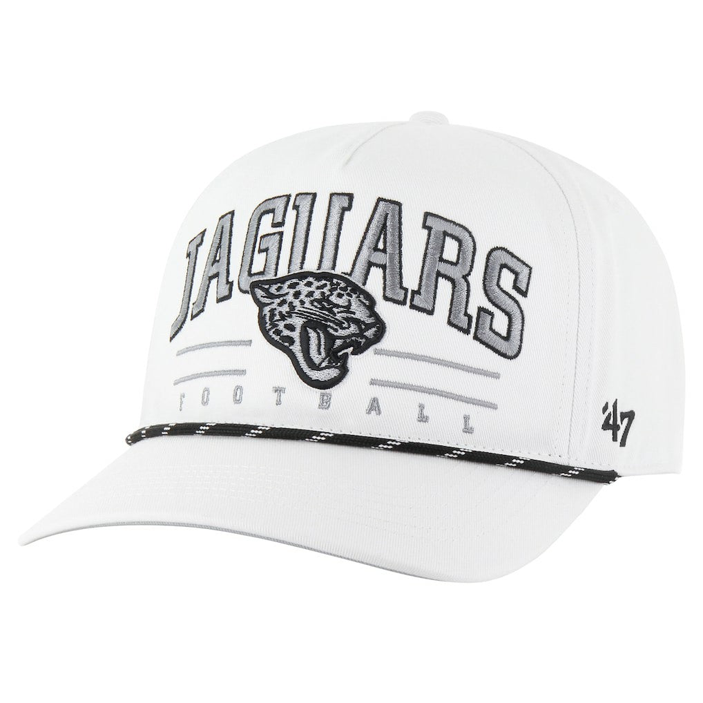 Jacksonville Jaguars '47 Roscoe Speckle Adjustable Hat - White Hats