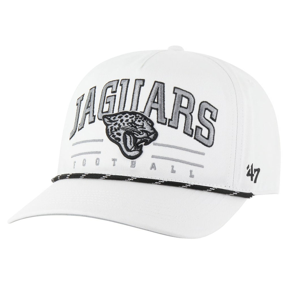 Jacksonville Jaguars '47 Roscoe Speckle Adjustable Hat - White Hats