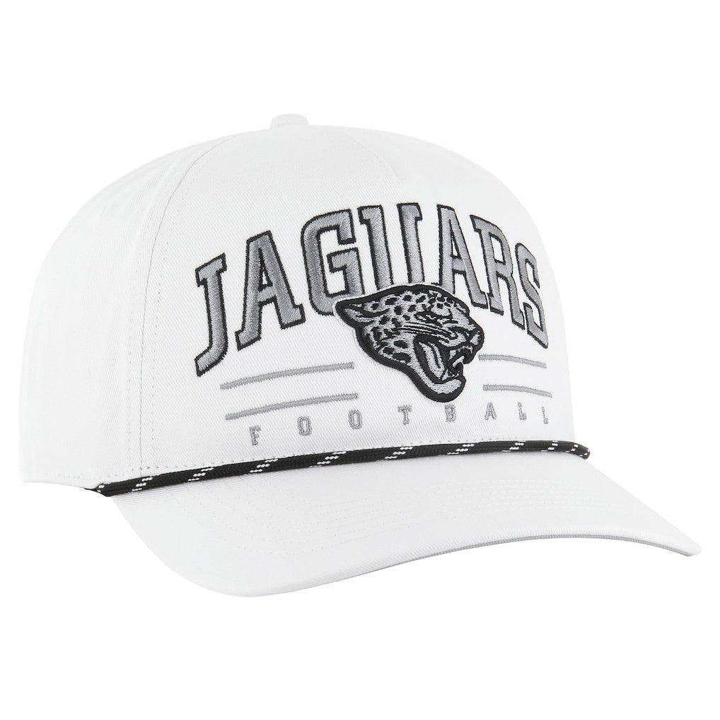 Jacksonville Jaguars '47 Roscoe Speckle Adjustable Hat - White Hats