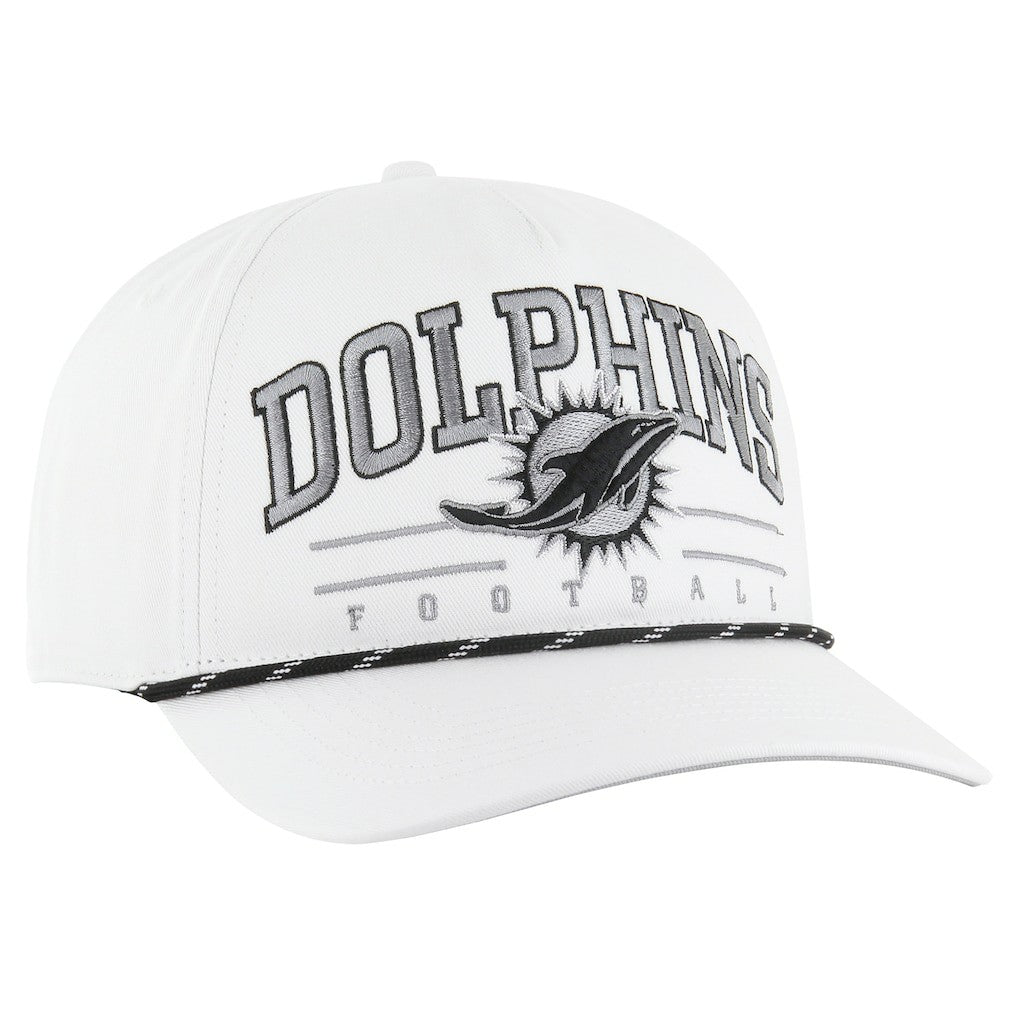 Miami Dolphins '47 Roscoe Speckle Adjustable Hat - White Hats