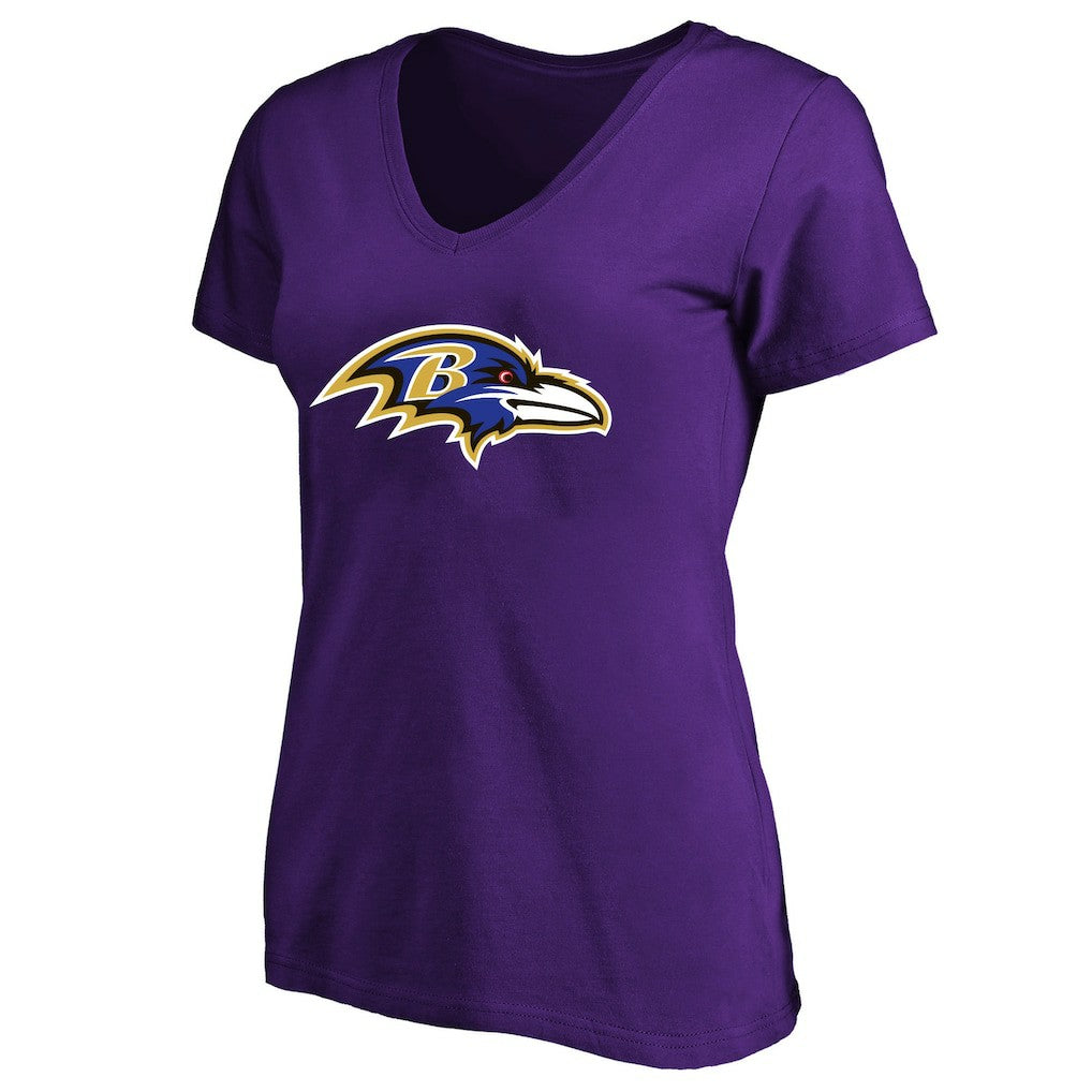 Derrick Henry Baltimore Ravens Women's Plus Size Fair Catch Name & Number Scoop Neck T-Shirt - Purple T-shirts