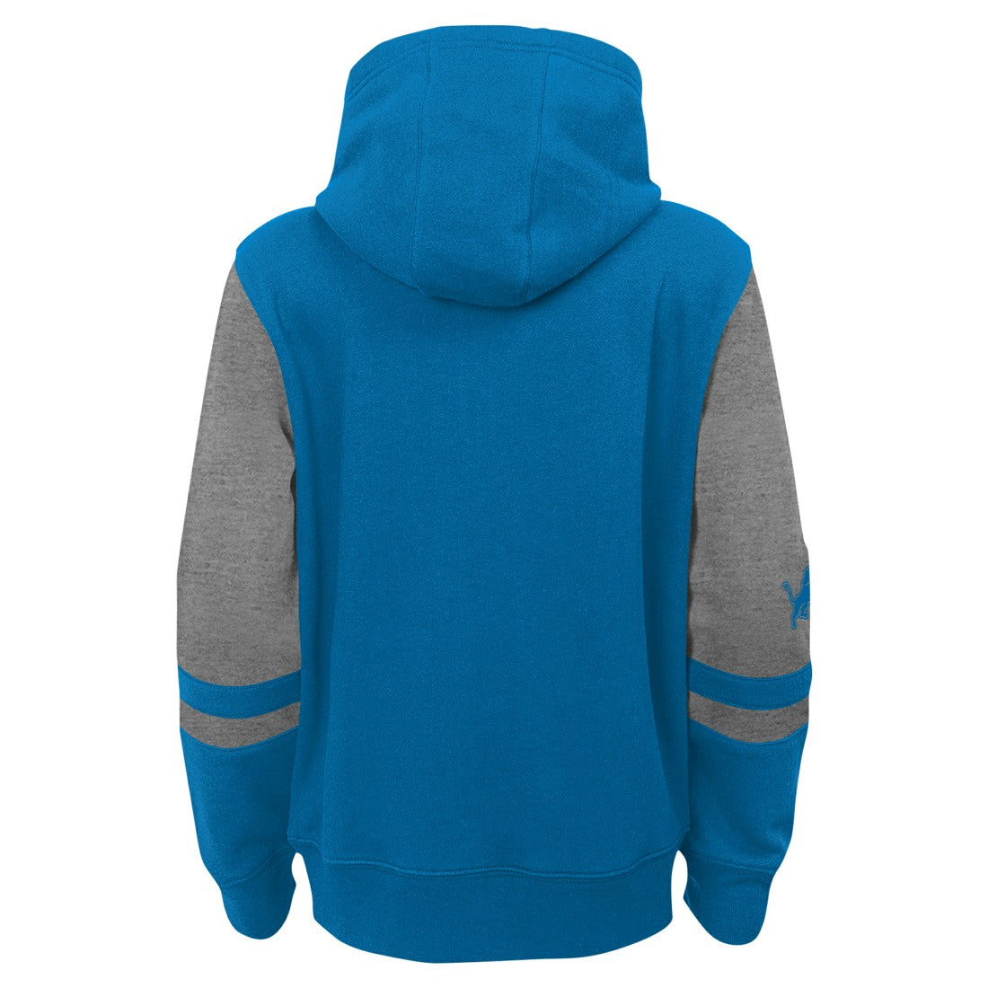Detroit Lions Youth Stadium Color-Block Full-Zip Hoodie - Blue Hoodies