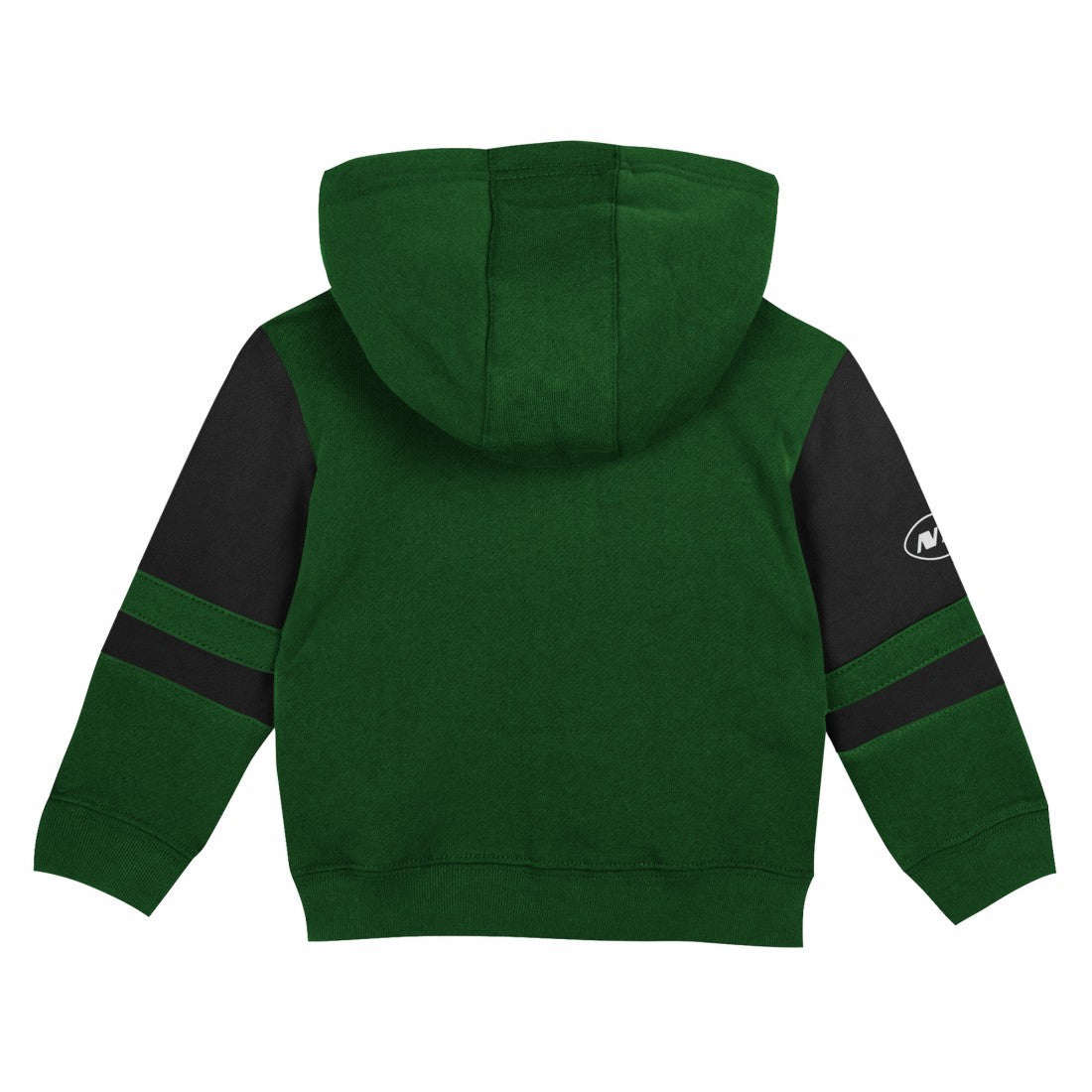 New York Jets Preschool Stadium Color Block Full-Zip Hoodie - Green Hoodies
