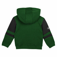New York Jets Preschool Stadium Color Block Full-Zip Hoodie - Green Hoodies