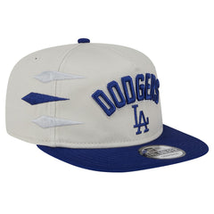 Los Angeles Dodgers New Era Iron Golfer Snapback Hat - Cream Hats